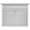 Architectural Mailboxes Architectural Mailboxes Maya Classic Stainless Steel Wall Mount Silver Mailbox 2417PS-10 - alternate 3